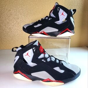 Jordan True Flight Varsity Red Grey Men size 11